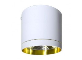 Светильник LED 1*15W потолочный спот Белый/Золото IL.0005.7115