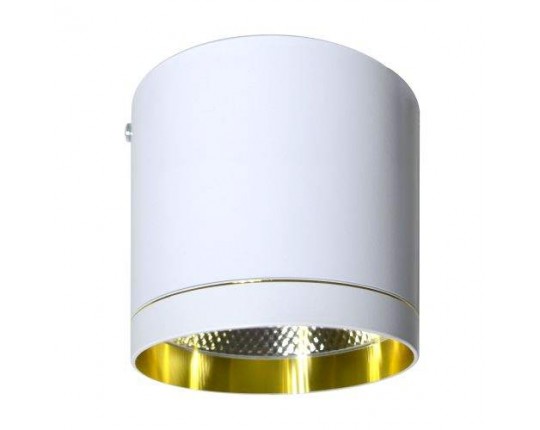 Светильник LED 1*15W потолочный спот Белый/Золото IL.0005.7115