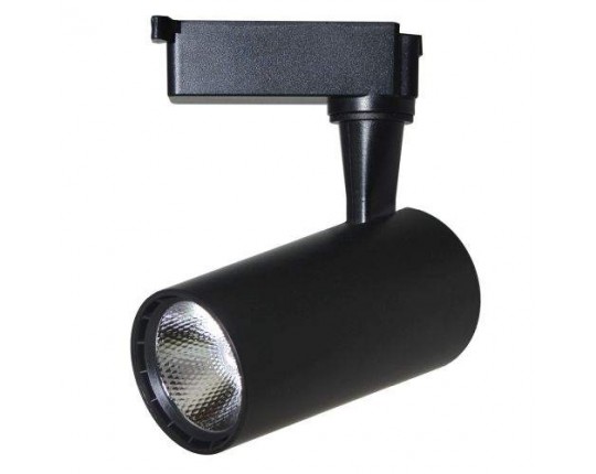Светильник 10W на однофазный трек 220V, LED 4200K, Черный, IL.0010.2172