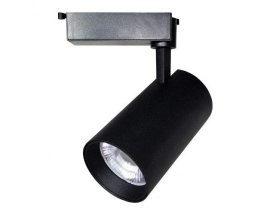 Светильник 40W на однофазный трек 220V, LED 4200K, Черный IL.0010.2175