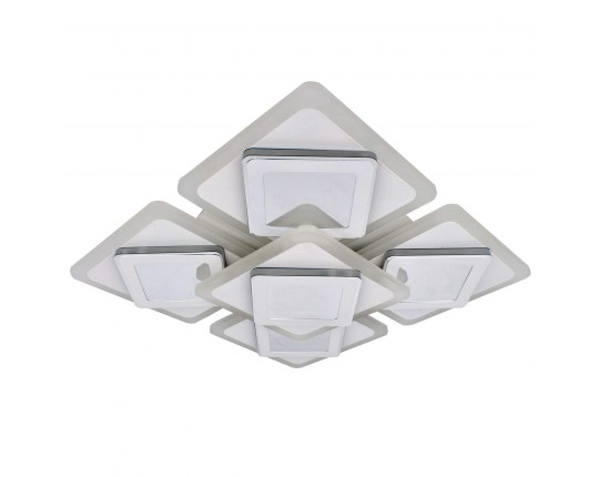 Люстра потолочная LED 130W, пульт ДУ, 3D, Tuya Smart PLC-8006-590