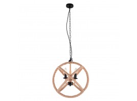 Люстра подвесная 3*60Вт E14 MD.3158-3-P BK+BR