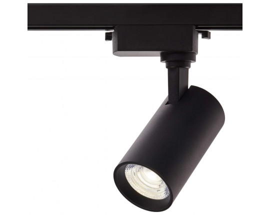Светильник 15W на однофазный трек 220V, LED 3000K, Черный