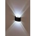 Светильник настенный LED 4x1W 4200K Черный 220V IP54