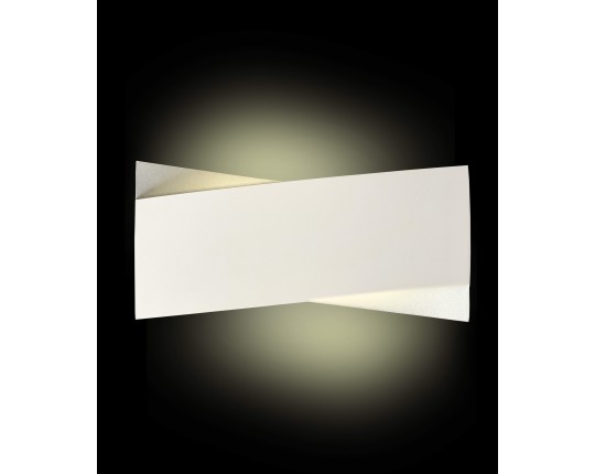 Светильник настенный LED 2*5W 4200K Белый + Серебро 220V IP20