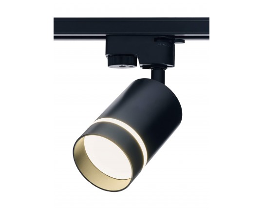 Светильник 10W на однофазный трек 220V, LED 4200K, Черный