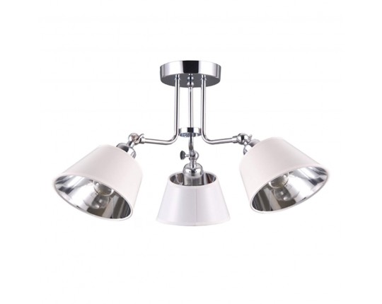 Люстра потолочная 3*40Вт E14 MD.77173-3-S WH+CH