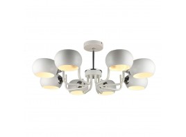 Люстра потолочная 8*60Вт E14 MD.4914-8-S WH+CH