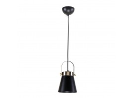Люстра подвесная 1*60Вт E27 MD.3607-1-P BK+AB