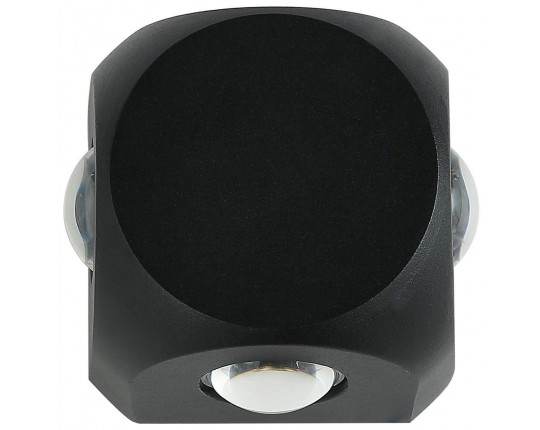 Светильник настенный LED 4*2W 4000K Черный 220V IP54