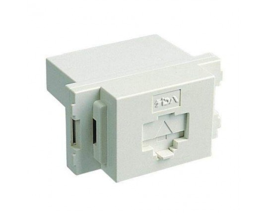 Гнездо компьютерное CAT5 8P. Бежевый