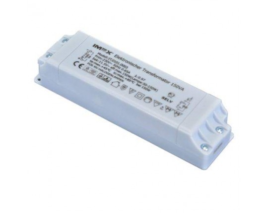Трансформатор 12V 150W электронный с защитой