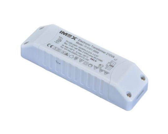 Трансформатор 12V 210W электронный с защитой