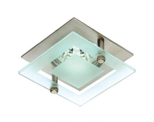 Светильник MR16 встраиваемый со стеклом GU5.3 50W NM IL.0009.0155