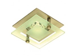 Светильник MR16 встраиваемый со стеклом GU5.3 50W SB