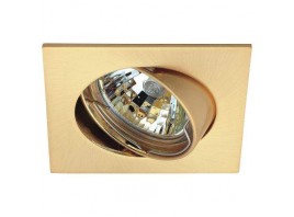 Светильник MR16 встраиваемый поворотный GU5.3 50W SB