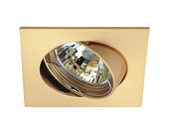 Светильник MR16 встраиваемый поворотный GU5.3 50W SB