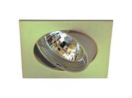 Светильник MR16 встраиваемый поворотный GU5.3 50W GAB 9128