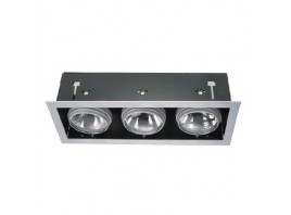 Светильник карданный G12, 3*150W встраиваемый 70° Extr IL.0006.0213