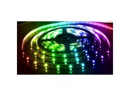 Лента светодиодная 12 VDC 7.2W RGB 5050/ 30, IP20. Белое основание