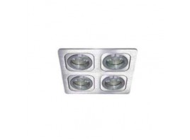Светильник MR16 встраиваемый GU5.3 4x50W AL