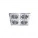 Светильник MR16 встраиваемый GU5.3 4x50W AL