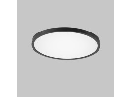 Светильник светодиодный потолочный накладной 300мм 23W 3000/4000/6000K Черный PLC.300-23-CCT-BK
