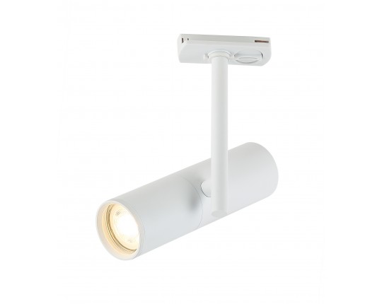 Светильник спот GU10 для трековой системы 1 фазный трек 220В, макс 50Вт, Белый IL.0010.0012 WH