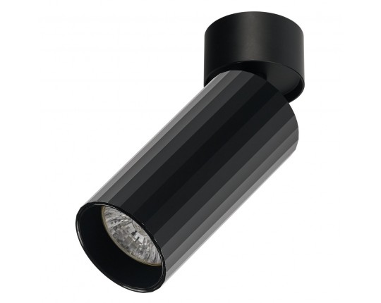 Светильник GU10 1*50W настенный спот Черный IL.0005.1901 BK
