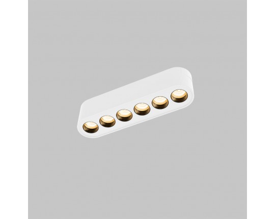 Светильник линейный направленного света для трековой системы UT25 48В 6Вт, 4000K, Белый IL.0007.1101-6 WH