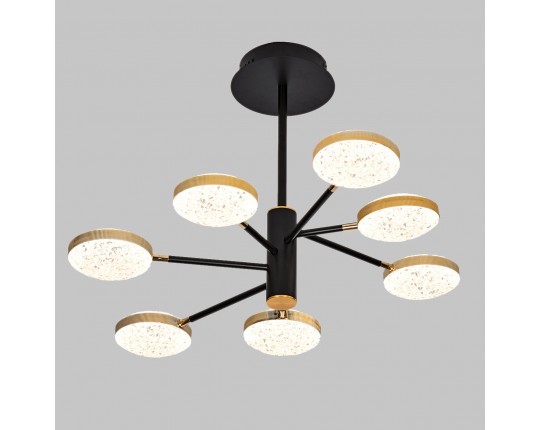 Люстра светодиодная потолочная, 98Вт, пульт ДУ, 3200К+6500К PLC-7050-750