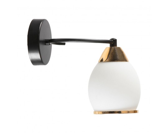 Бра настенное Е27 1*60Вт MD.8388-1-W-BK