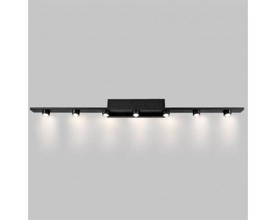 Светильник картинный LED 7*3W 4200K Матовый черный 220V IP20 L=840 мм IL.0040.0050-7 SBK