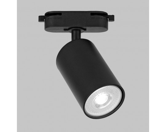 Светильник спот GU10 для трековой системы 1 фазный трек 220В, макс 10Вт, Черный IL.0010.0018-BK