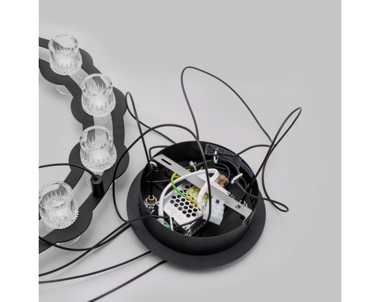 Люстра подвесная светодиодная 40W, 3000K PLC-7059-420