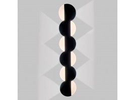 Настенный светильник, LED 6*2W+18W, черный матовый IL.0040.0060-6-MBK