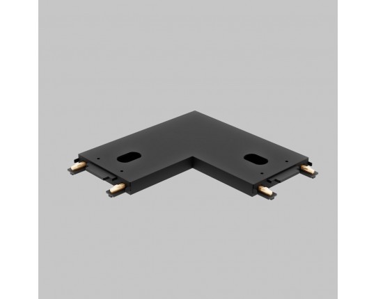 L - соединитель для ультратонкого магнитного шинопровода трековой системы UT25 48В, Черный IL.0007.3001 BK