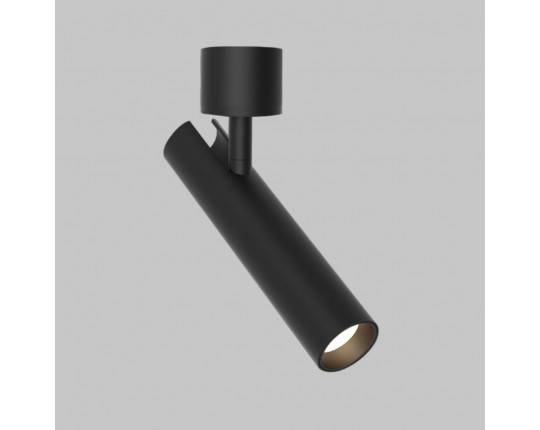 Светильник светодиодный спот 6W настенно-потолочный 220V, LED 3000K, Черный IL.0005.2201-BK