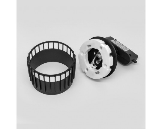 Светильник спот GX53 для трековой системы 1 фазный трек 220В, макс 12Вт, Черный IL.0010.0017-BK