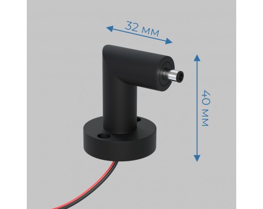 IN-соединитель настенно-потолочный монтаж 24В с проводом, осветительной системы THIN&amp