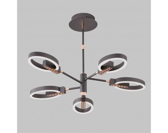 Люстра светодиодная потолочная, 90Вт, пульт ДУ, 3200К+6500К PLC-7056-720