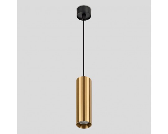 Светильник GU10 1*50W подвесной Бронза+Черный IL.0005.1900-P BRONZE+BK