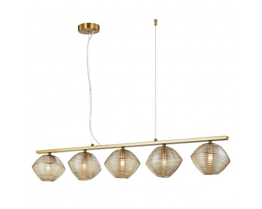 Люстра подвесная 5*G9 MD.9402-5-P-BR