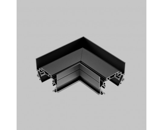 L - соединитель для IL.0007.7001, IL.0007.7002 трековой системы UT25 48В, Черный IL.0007.7101-BK