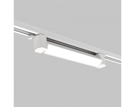 Светильник рассеянного света линейный LED для трековой системы 1 фазный трек 220В 20Вт, 4200K, Белый IL.0010.0103-20-4200-WH