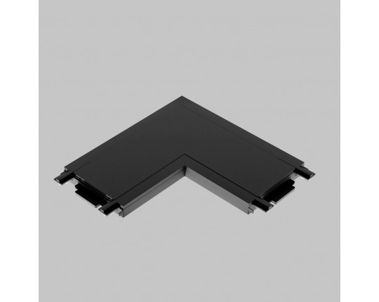 L - соединитель для ультратонкого магнитного шинопровода трековой системы UT25 48В, Черный IL.0007.3001 BK