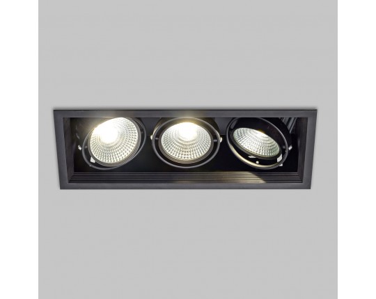 Светильник карданный LED 3*20W встраиваемый, BK IL.0006.2300