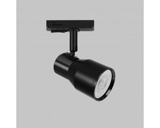 Светильник спот GU10 для трековой системы 1 фазный трек 220В, макс 50Вт, Черный IL.0010.0019-BK