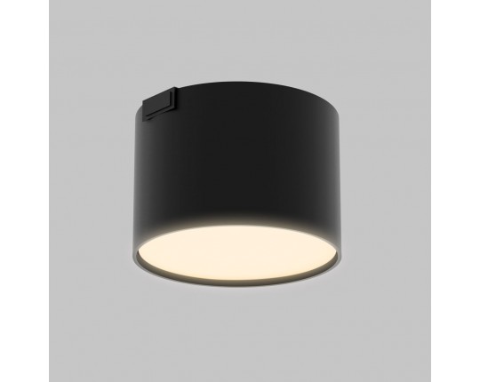 Светильник рассеянного света для трековой системы UT25 48В 8Вт, 4000K, Черный IL.0007.1300-8-BK