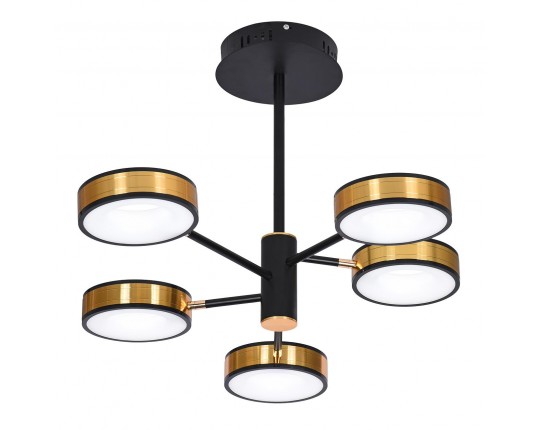 Люстра светодиодная потолочная, 70Вт, пульт ДУ, 3200К+6500К PLC-7049-700